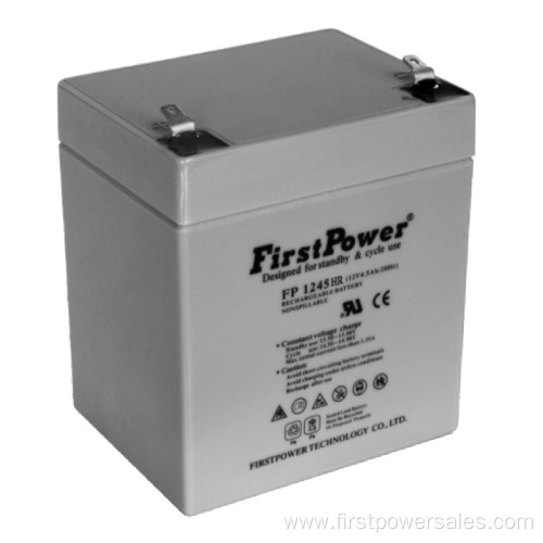 High energy output battery 12V4.5AH